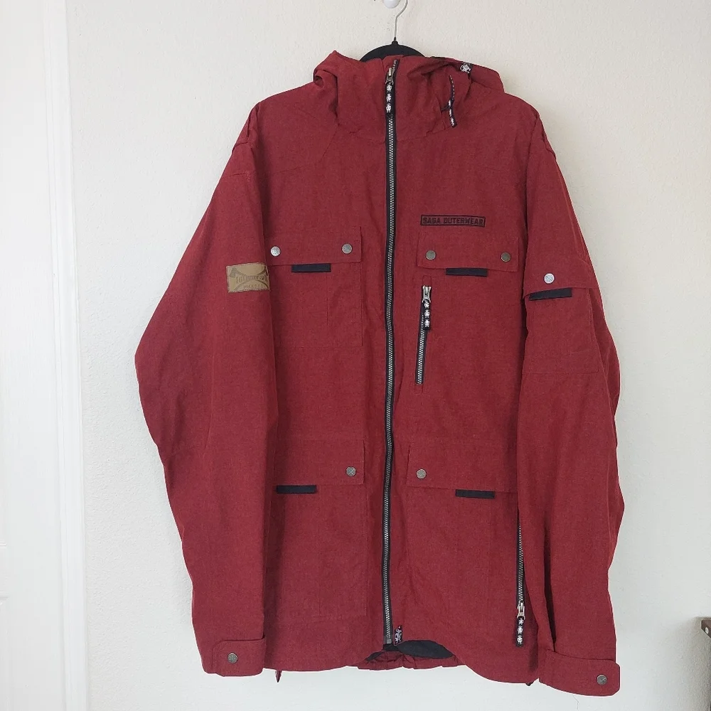 Saga Outerwear Fatigue 2L Ski‎ and Snowboard Winter Coat Jacket Size XL